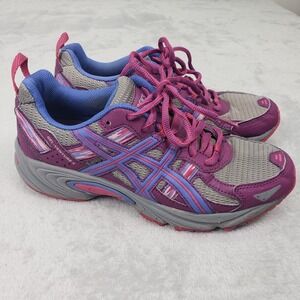ASICS GEL-Venture 5 Women's Running Shoes Purple Pink‎ Blue 8.5 Outdoor Athletic